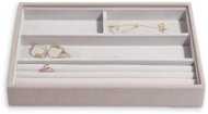 Stackers Box na šperky Taupe Classic Ring & Bracelet Layer šedobéžová - Jewellery Box