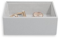 Stackers Box na šperky Pebble Grey Mini Open Layer šedá - Jewellery Box