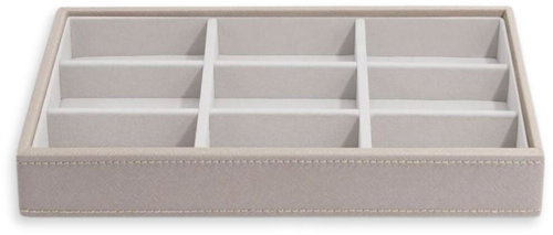 Stackers Jewellery Box Taupe Classic 9 taupe - Jewellery Box - Main image