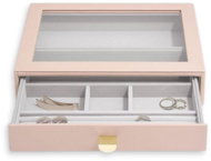 Stackers Jewellery Box with Drawer Blush Classic Display Drawer pink - Jewellery Box