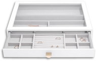 Stackers Jewellery Drawer White Supersize Display Drawer White - Jewellery Box