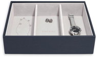 Stackers Jewellery & Watch Box Navy Blue Classic Watch & Accessory Layer Dark Blue - Jewellery Box