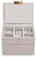 Stackers Mikro krabička na šperky Micro Jewellery Box Taupe sivo-béžová - Krabička na šperky
