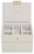 Stackers Micro Jewellery Box Micro Jewellery Box Oatmeal Cream - Jewelry Case