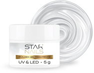 Starnails UV/LED Builder Gel Thixotropy, 5 g 002 Milky, mléčně bílý stavební tixo gel - Nail Gel