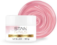 Starnails UV/LED Builder Gel Thixotropy, 50 g 005 Powder Pink, pudrově růžový stavební tixo gel - Nail Gel