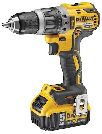 DEWALT Impact Drill 18V XR AKU in case TSTAK DCD796P2-QW (2x5 Ah) - Cordless Drill - Main image