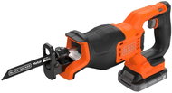 BLACK+DECKER 18V Cordless Reciprocating Saw, 3× Saw Blades BLCR78E1-QW (1× 2.5Ah) - Jigsaw