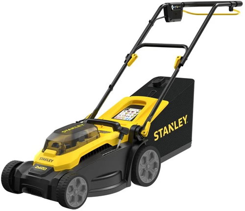 STANLEY 37cm 2×18V Lawn Mower - Cordless Lawn Mower - Main image