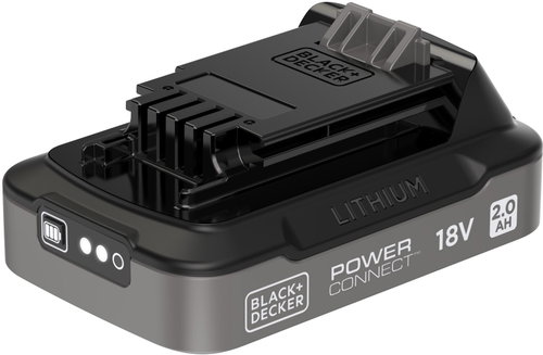 BLACK+DECKER POWERCONNECT baterie 18V s ukazatelem nabití a nabíječkou (2 Ah) - Töltő és pótakkumulátor - Fő fotó