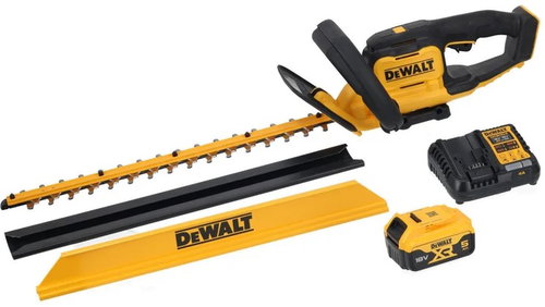 DEWALT 55cm Hedge Trimmer 15mm 18V (1 × 5Ah) - Hedge Shears - Main image