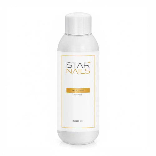 Starnails Acetone Citrus, 500 ml - kosmetický aceton - Nail Polish Remover - Main image