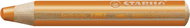 Stabilo woody 3 in 1 Crayon, watercolour & wax pen 880/220 orange - Coloured Pencils