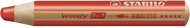 Stabilo woody 3 in 1 Crayon, watercolour & wax pen 880/310 red - Coloured Pencils