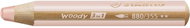Stabilo woody 3 in 1 Crayon, watercolour & wax pen 880/355 flesh - Coloured Pencils
