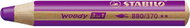 Stabilo woody 3 in 1 Crayon, watercolour & wax pencil 880/370 lilac - Coloured Pencils