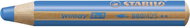 Stabilo woody 3 in 1 Crayon, watercolour & wax pen 880/425 blue - Coloured Pencils