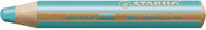 Stabilo woody 3 in 1 Crayon, watercolour & wax pen 880/470 turquoise - Coloured Pencils