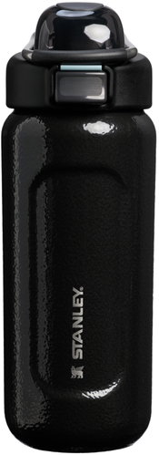 STANLEY Thermal Bottle The Wellspring Bottle 470 ml/16oz Hammertone Black - Thermos - Main image