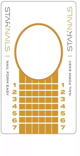 Starnails Šablony na nehty Easy 500 ks - Nail Decoration - Main image
