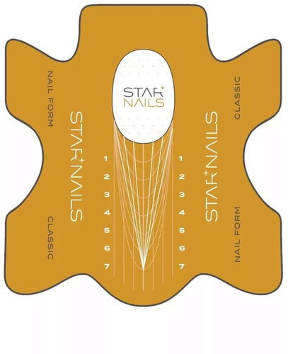 Starnails Šablony na nehty Classic 500 ks - Nail Decoration - Main image