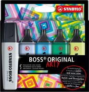 STABILO BOSS ORIGINAL ARTY Cold Shades - Pack of 5 - Highlighter