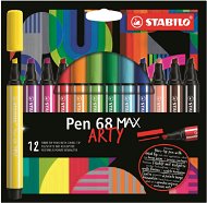 STABILO Pen 68 MAX - ARTY - 12 db - Filctoll