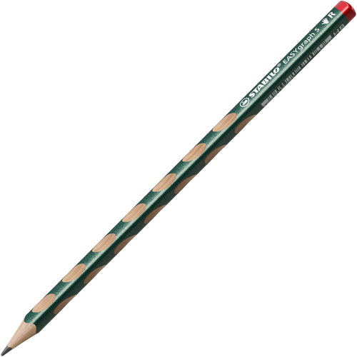 STABILO EASYgraph S Metallic Edition R HB, Triangular, Green - Pencil - Main image