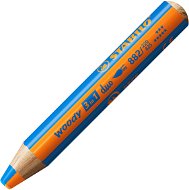 STABILO woody 3in1 duo, dupla színű hegy, narancsszín/középkék - Színes ceruza
