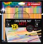 STABILO CREATIVE SET ARTY - Pen 68, point 88, 24 darab, tokban - Filctoll