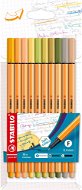 STABILO point 88, new colours, case 10 colours - Fineliner Pens