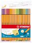 STABILO point 88 - Neue Farben - Packung mit 18 Farben - Liner