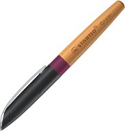 STABILO Grow M, klimaticky neutrálne, vrátane náplne, slivkové červené/čerešňa - Plniace pero