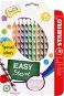 STABILO EASYcolors für Linkshänder, Sonderfarben - 12er-Set mit Anspitzer - Buntstifte