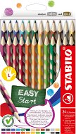 STABILO EASYcolors für Linkshänder - Set mit 24 Farben - Buntstifte