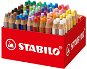 STABILO fa 3 az 1-ben - 76 db-os doboz 4 ceruzahegyezővel (24 színben) - Színes ceruza