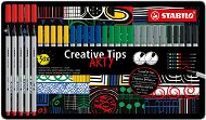 STABILO Creative Tips ARTY – súprava 30 ks v plechu (6 farieb Classic) - Fixky