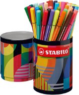 STABILO Pen 68 ARTY 45 barev v plechové dóze - Filzstifte