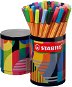 STABILO point 88 ARTY 45 barev v plechové dóze - Fineliner Pens