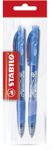 STABILO Marathon 318, blau - 2er-Pack - Kugelschreiber - Hauptbild