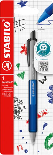 STABILO pointball colourful, blue - Ballpoint Pen - Main image