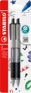 STABILO pointball colourful, black - set of 2 - Ballpoint Pen