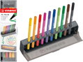 STABILO Pen 68 Click Set stojánek na psací stůl a penál v jednom - sada 10 fixů