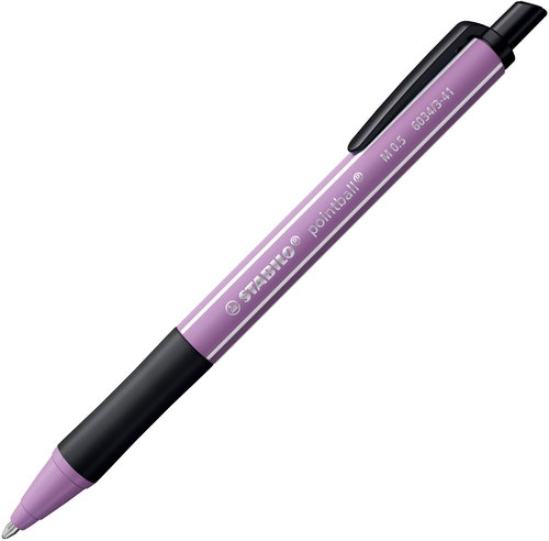STABILO pointball NatureCOLORS Wildflower, grau-violett - Kugelschreiber - Hauptbild