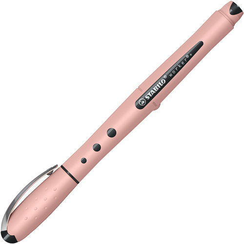 STABILO worker+ medium NatureCOLORS Wildflower, púderrózsaszín - Rollertoll - Fő fotó