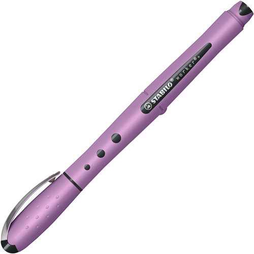 STABILO worker+ medium NatureCOLORS Wildflower, grau-violett - Roller - Hauptbild