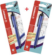 STABILO PALETTE with tip F (0.4 mm), blue - 2 pack - Gel Pen 