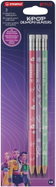 STABILO x KPop Demon Hunters – pack of 3 in blister packs – featuring themed designs - Pencil