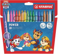 STABILO power PAW Patrol – 18-piece set – featuring PAW Patrol designs - Felt Tip Pens
