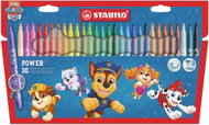 STABILO power PAW Patrol – 30-piece set – featuring PAW Patrol designs - Felt Tip Pens